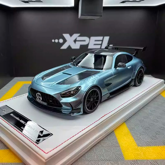 IVY Merit Mercedes Benz AMG GT-Black Limited Edition Simulation Car Model 1 18