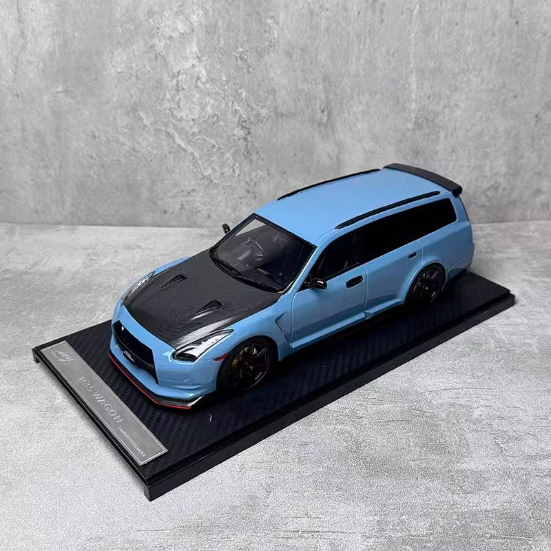 IVY 1/18 Nissan GTR35 STAGEA-R35 Wagon Resin car model collection