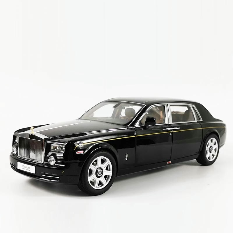 KYOSHO Rolls Royce Phantom Extended 1:18 Alloy Simulation Car Model Waist Collection Ornament