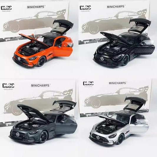 Minichamps 1:18 Mercedes AMG GT BLACK SERIES Starburst Alloy Car Model Simulation