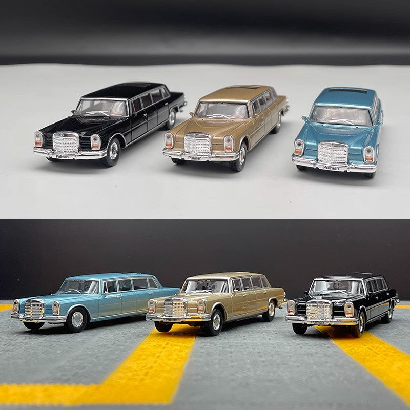 DCT Extended 1:64 Mercedes-Benz 600 Pullman W100 LWB Diecast Car Model Collection Gift