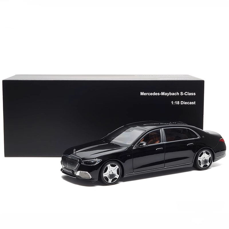 Almost Real Car Model 1:18 Alloy Fully Open Mercedes-Maybach S-Class 2021 Simulation Car Model