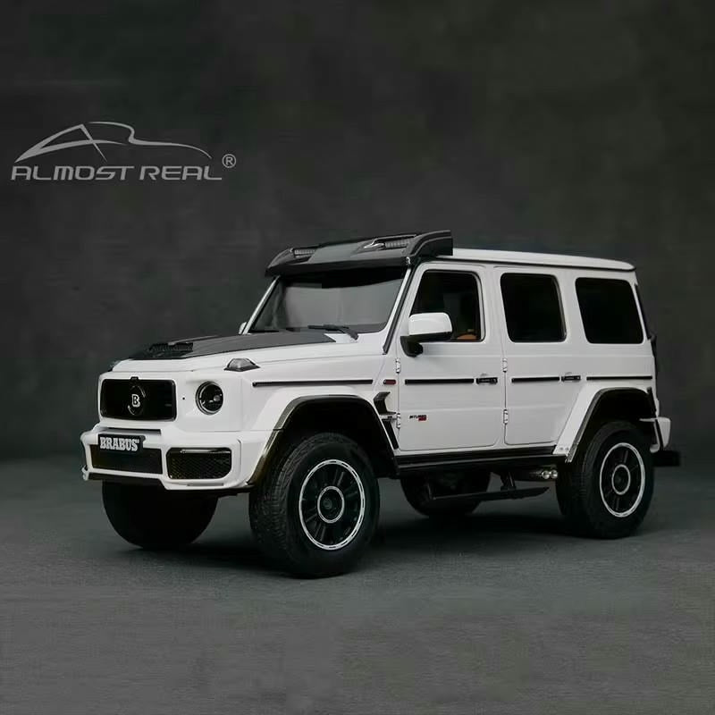 AlmostReal car model 1/18 Mercedes Benz G63 4 * 4 Babos G800 4X4 ² alloy fully open car model