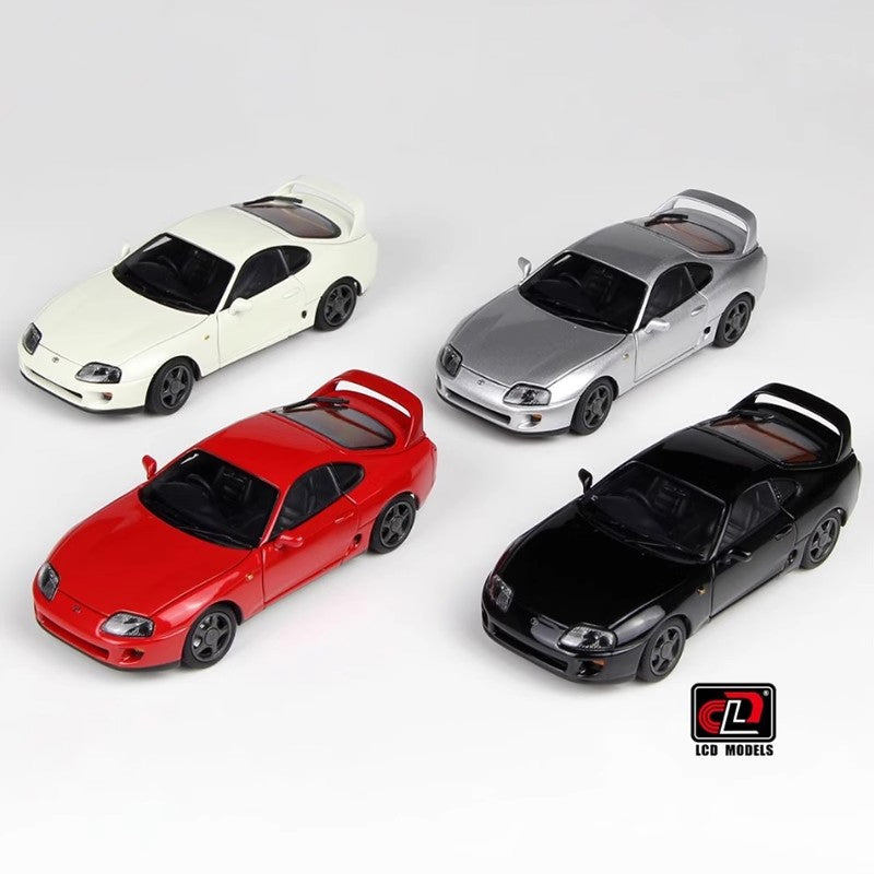 LCD 1:43 Toyota Supra A80 Speedmaster(Bull Demon King) Alloy full open car model ornament collection