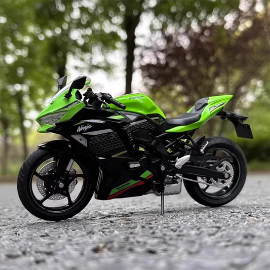 AOSHIMA 1:12 Kawasaki ZX-25R motorcycle simulation car model motorcycle model gift ornament birthday gift