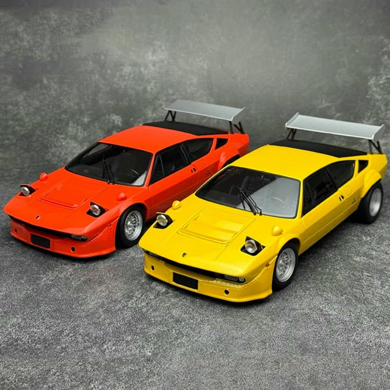 KYOSHO 1/18 Lamborghini Urraco Rally alloy fully open car model