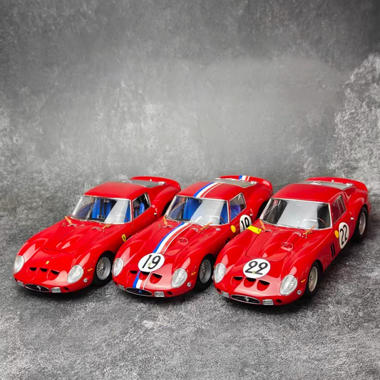 Kyosho 1:18 Ferrari 250GTO 19# 22# Alloy Car Model