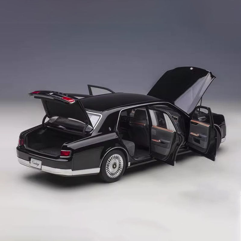 AUTOART 1:18 Toyota Century with Curtains Special Edition Car Model Gift Collection