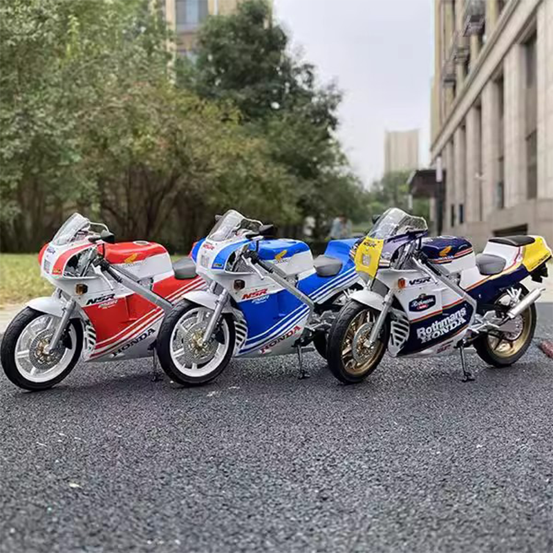 Aoshimaisha 1:12 Honda NSR 250R SP R4 Honda Rothmans MC18 Motorcycle Model