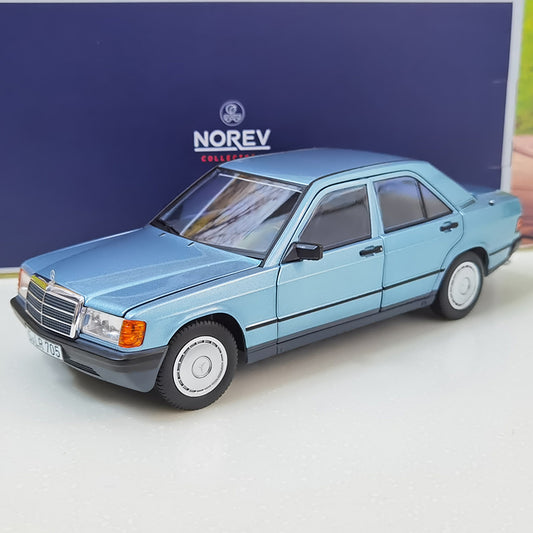 NOREV 1:18 Benz 190E Model C-Class Ancestor 1984 Vintage Car Model Collection