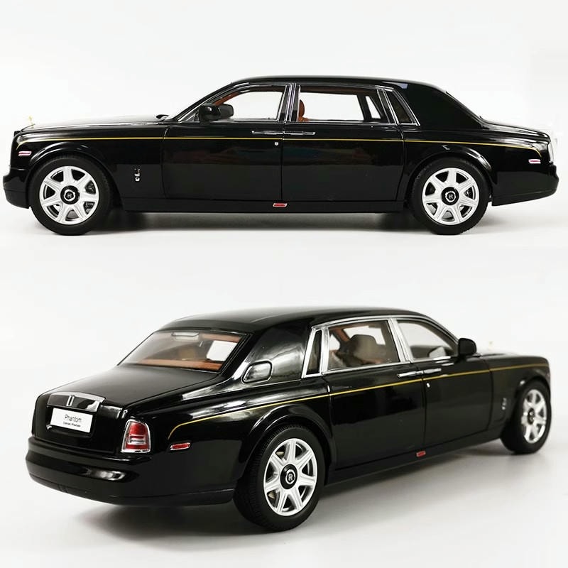 KYOSHO Rolls Royce Phantom Extended 1:18 Alloy Simulation Car Model Waist Collection Ornament