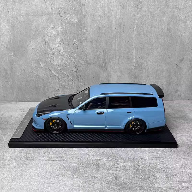 IVY 1/18 Nissan GTR35 STAGEA-R35 Wagon Resin car model collection