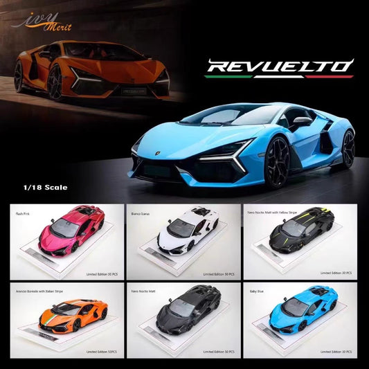 IVY 1/18 Lamborghini Revuelto Resin Car Model Collection