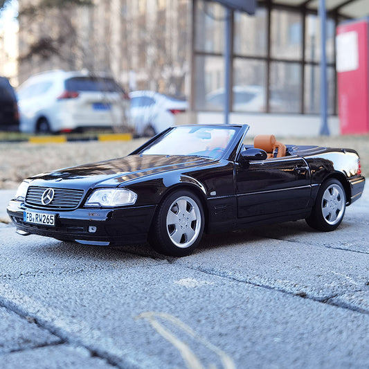 NOREV 1:18 1999  SL Convertible R129 Benz SL500 Vintage Alloy Car Model Car Model