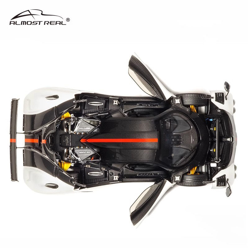 Almost Real 1:18 AR Zonda Cinque 2009 Model Alloy Full Open Simulation Car Model