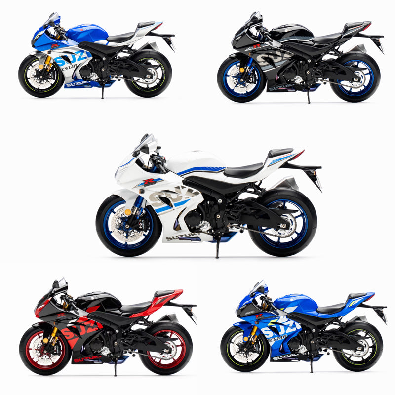 LCD1:12 GSX R1000 Motorcycle Simulation Motorcycle Collection Car Model Load Pendant Alloy Motorcycle