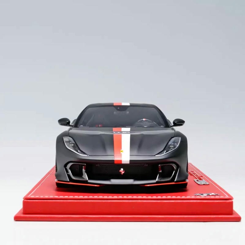 BBR 1:18 Ferrari 812 Competizione Leclerc Resin Car Model Collection