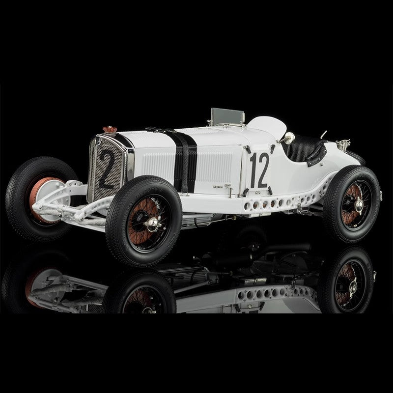 CMC 1:18 Mercedes-Benz White Elephant SSK SSKL Vintage Car #12 #10 Limited Collector Car Model