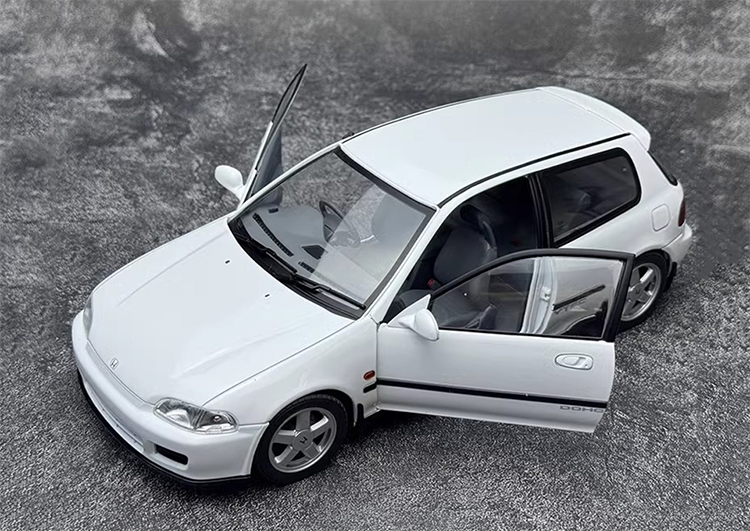 Solido 1:18 Honda Civic EG6 1991 Double Door Alloy Car Model