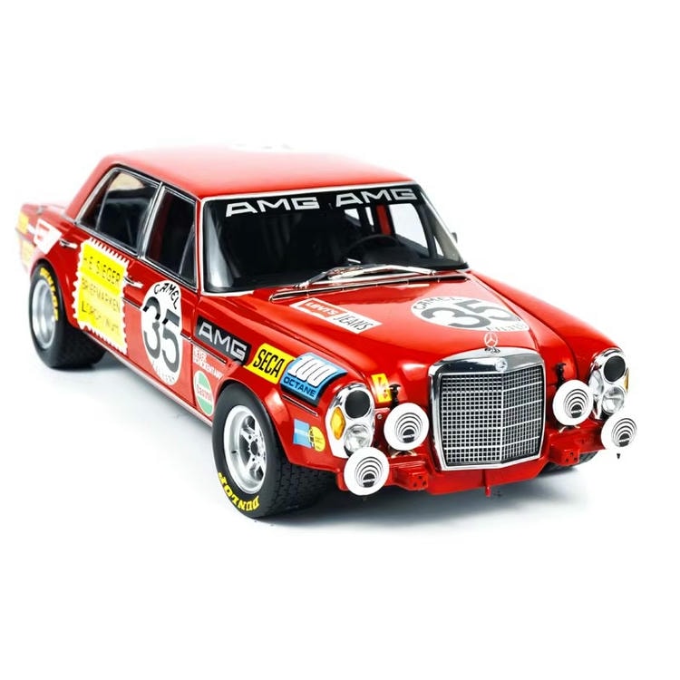 Minichamps 1/18 Mercedes Benz 300SEL 6.8AMG 1971 Limited Edition Alloy Car Model Ornaments