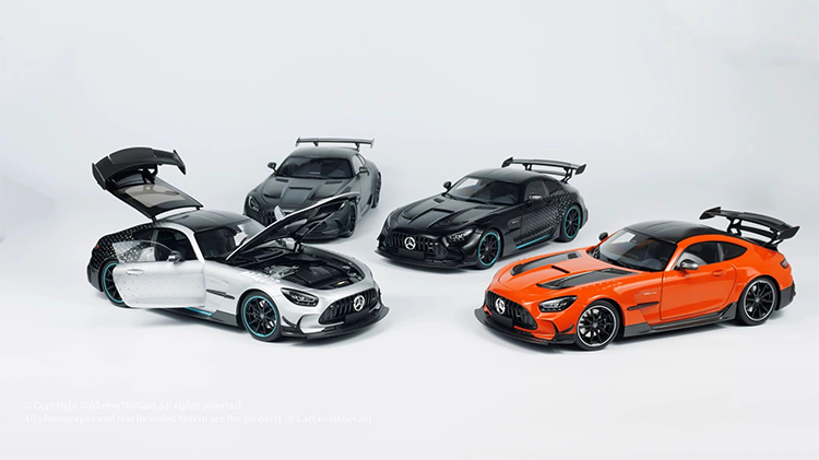 Minichamps 1:18 Mercedes AMG GT BLACK SERIES Starburst Alloy Car Model Simulation