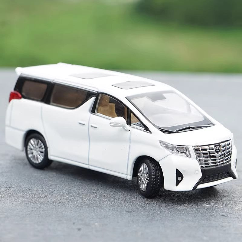 GCD1:64 Alphard MPV business car nanny car alloy simulation car model collection adult