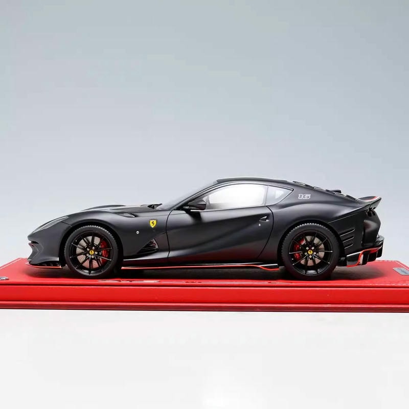 BBR 1:18 Ferrari 812 Competizione Leclerc Resin Car Model Collection