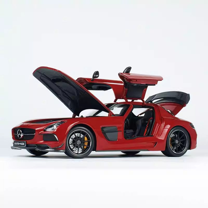 MINICHAMPS 1:18 Mercedes-Benz AMG SLS Alloy Car Model Mercedes-Benz sls Car Model