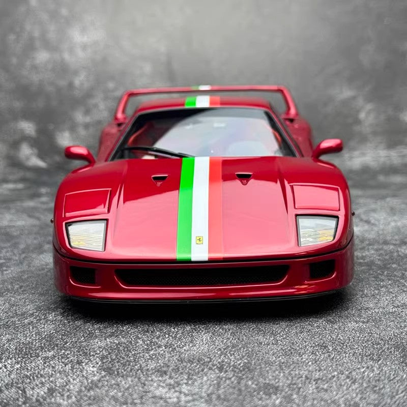 Kyosho 1:18 Ferrari F40 red alloy full open car model sports car collection level