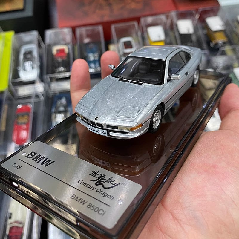 Century Dragon original car model  BMW 850CI BMW M1 1:43 Alloy simulation car model Collection