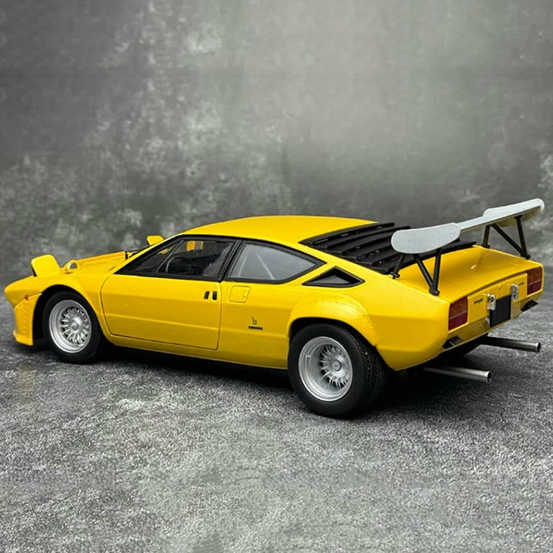 KYOSHO 1/18 Lamborghini Urraco Rally alloy fully open car model