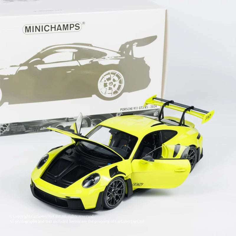 Minichamps 1:18 Porsche 911(992) GT3 RS 2024 Car Model Alloy