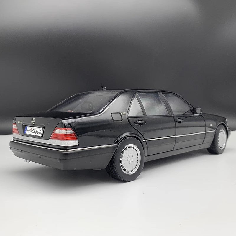 Original 1:18 1990 Mercedes-Benz S600 W140 Tiger Ben Diecast car model alloy car model vintage car