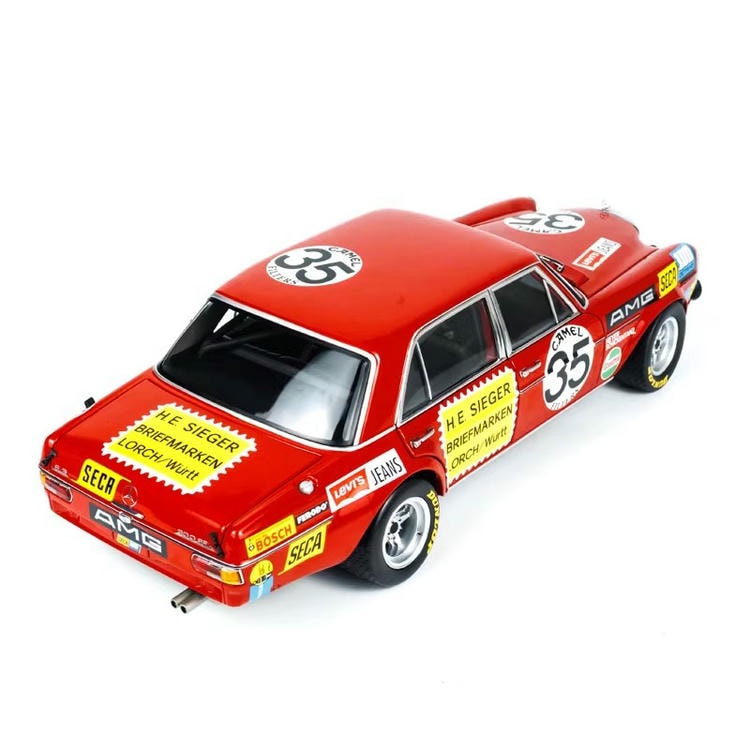 Minichamps 1/18 Mercedes Benz 300SEL 6.8AMG 1971 Limited Edition Alloy Car Model Ornaments