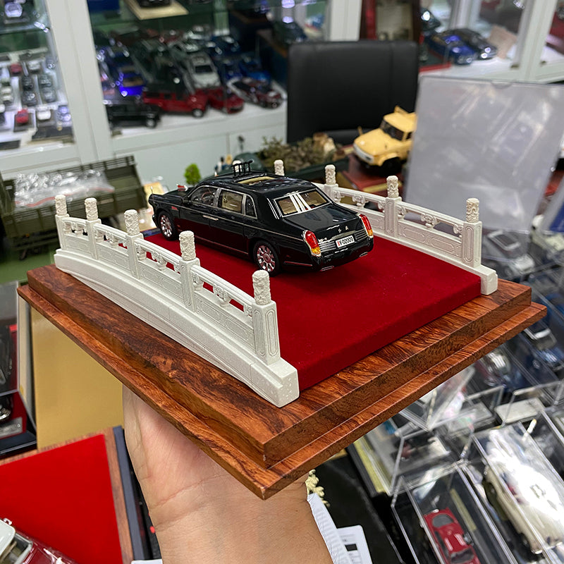 1:43 Hongqi Red Flag CA7660J alloy diecast model car by Century Dragon | 60th Anniversary Parade Vehicle Model-Collector's Edition Model