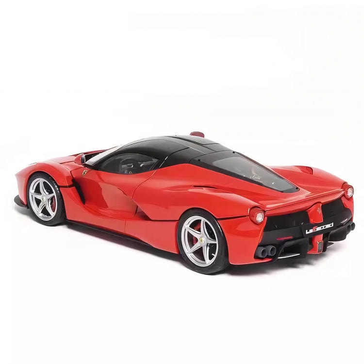 BBR 1:18 Ferrari LaFerrari Convertible Alloy Full Open Car Model Sports Car Model Collection Ornaments