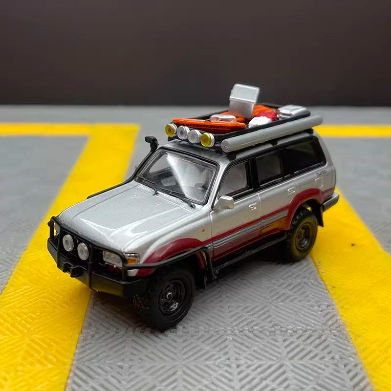 GCD 1:64 Toyota Land Cruiser LC80 SUV alloy car model