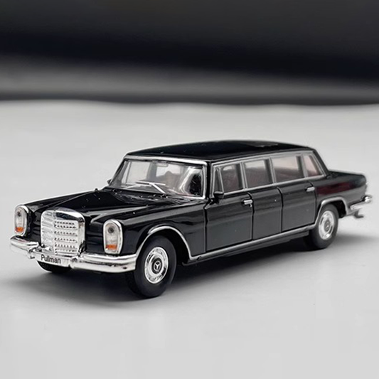 DCT Extended 1:64 Mercedes-Benz 600 Pullman W100 LWB Diecast Car Model Collection Gift