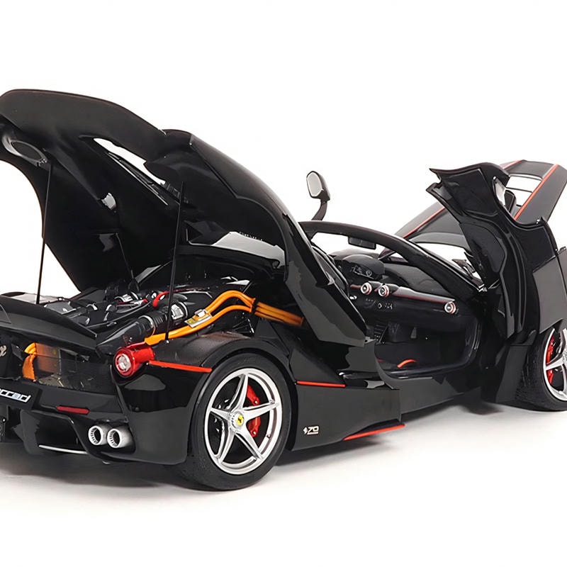 BBR 1:18 Ferrari LaFerrari Convertible Alloy Full Open Car Model Sports Car Model Collection Ornaments