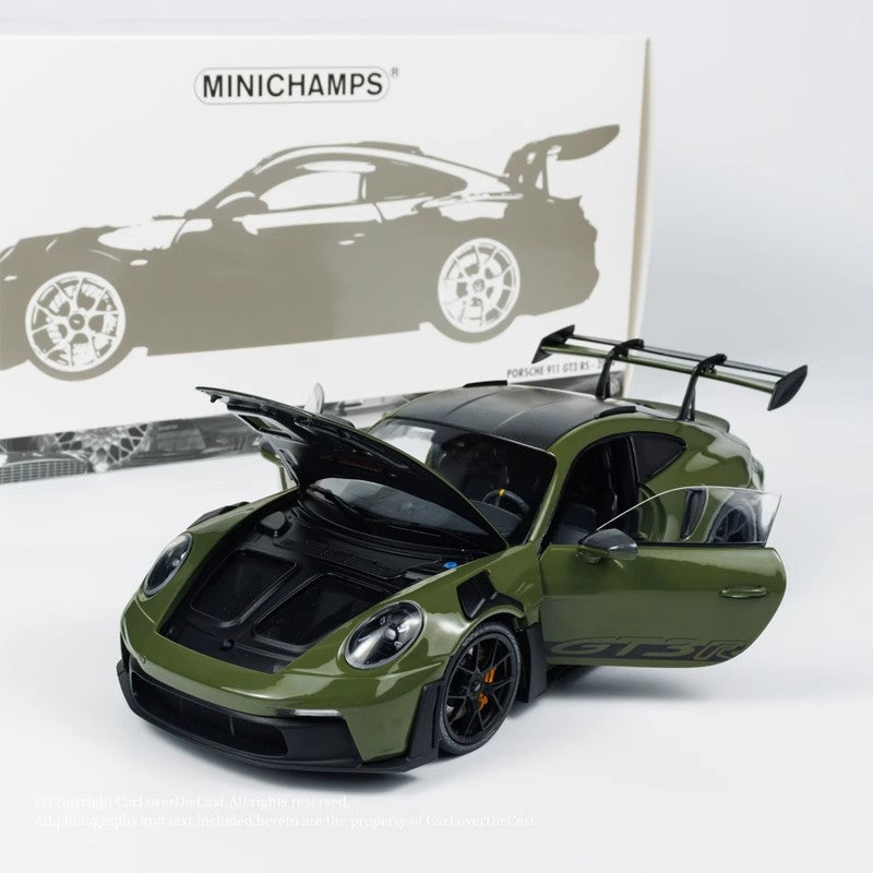 Minichamps 1:18 Porsche 911(992) GT3 RS 2024 Car Model Alloy