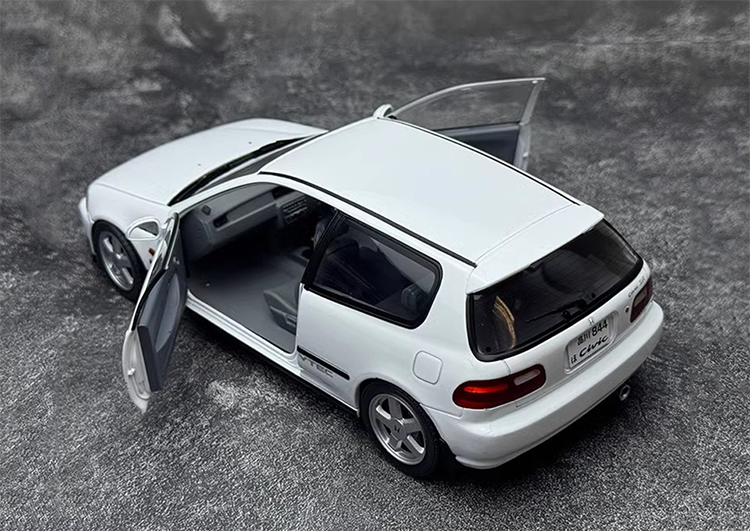 Solido 1:18 Honda Civic EG6 1991 Double Door Alloy Car Model