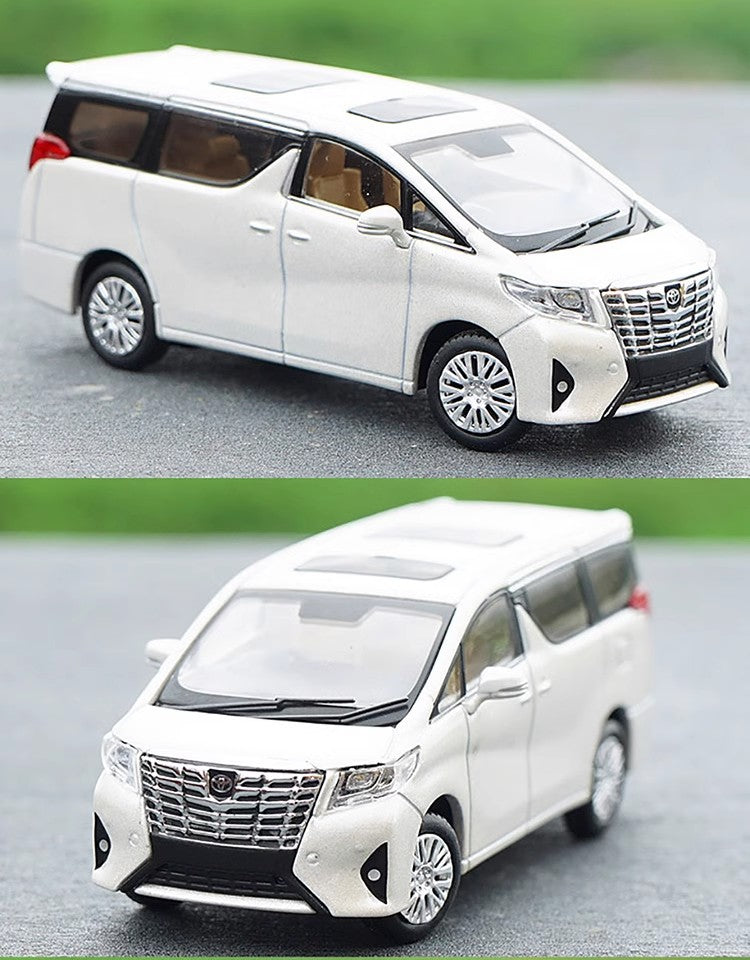 GCD1:64 Alphard MPV business car nanny car alloy simulation car model collection adult