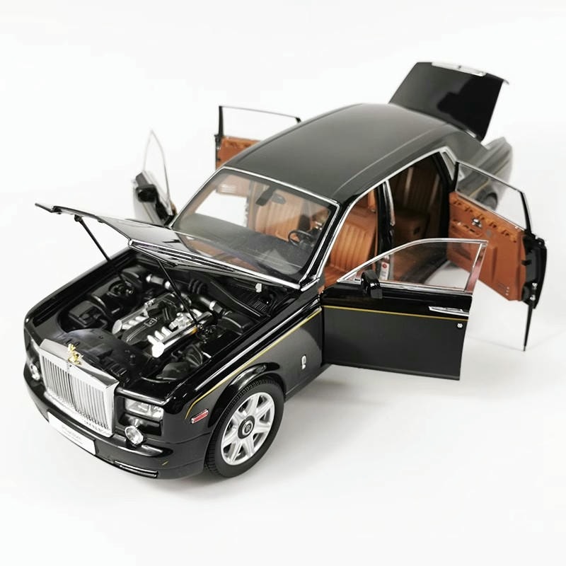 KYOSHO Rolls Royce Phantom Extended 1:18 Alloy Simulation Car Model Waist Collection Ornament