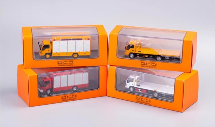 GCD 1/64 ISUZU Isuzu Flatbed Tow Truck Vans Alloy Car Models and Ornaments