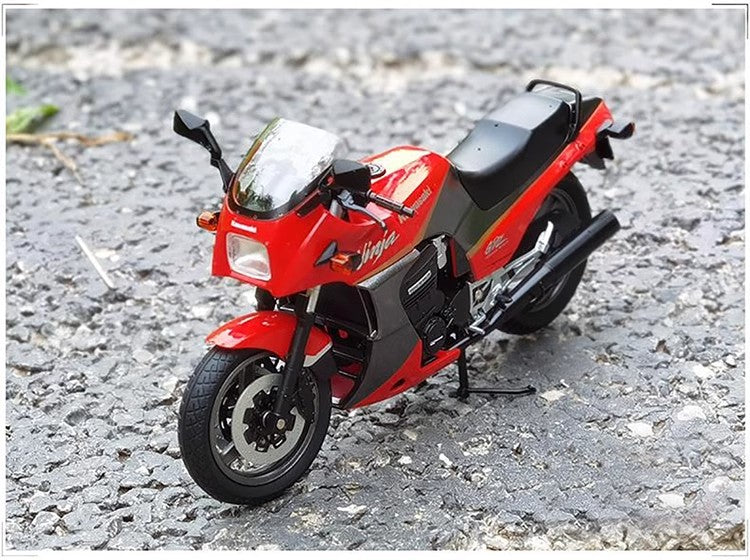 AOSHIMA 1:12 Kawasaki GPZ900R motorcycle model simulation alloy car furnishings motorcycle collection gift