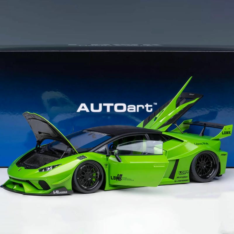 Autoart 1:18 Lamborghini LIBERTY WALK LB HURACAN GT Car Model