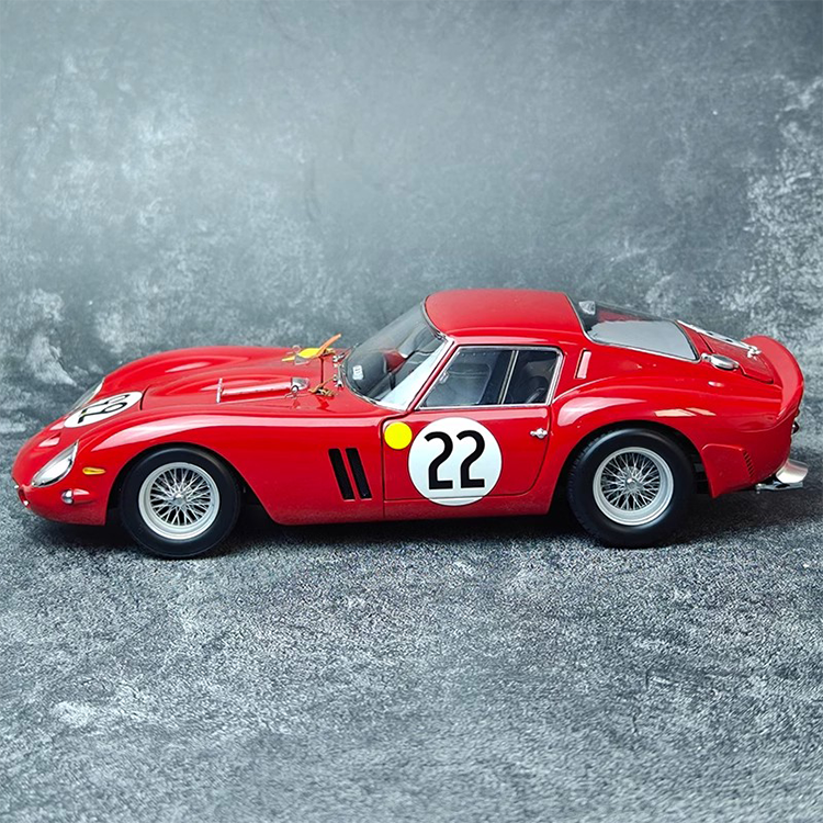 Kyosho 1:18 Ferrari 250GTO 19# 22# Alloy Car Model