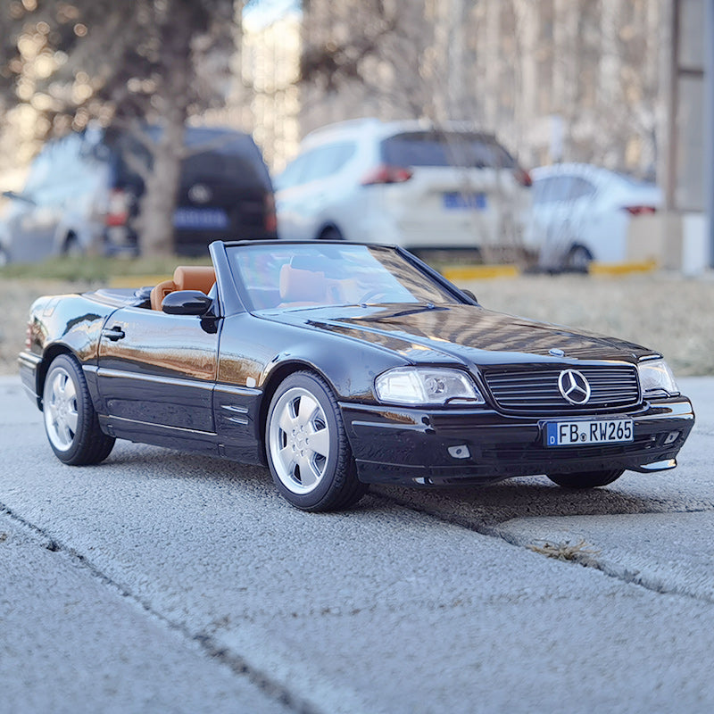 NOREV 1:18 1999  SL Convertible R129 Benz SL500 Vintage Alloy Car Model Car Model