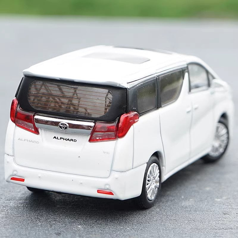 GCD1:64 Alphard MPV business car nanny car alloy simulation car model collection adult