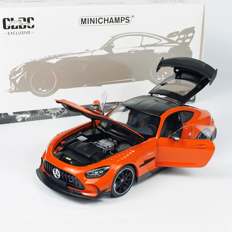 Minichamps 1:18 Mercedes AMG GT BLACK SERIES Starburst Alloy Car Model Simulation